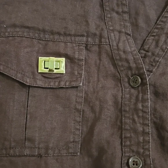 Ecologie Linen Blouse - Picture 2 of 4